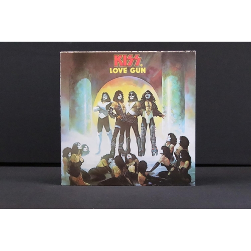 553 - Vinyl - 8 Rock LPs to include Venom, Extreme, Alice Cooper, KISS, Aerosmith, Black Sabbath, Ozzy Osb... 