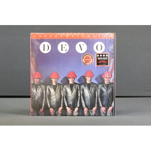 559 - Vinyl - Devo 7 albums to include: Miracle Witness Hour (UK white vinyl, Futurismo Records, FUTNO2), ... 