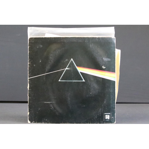 116 - Vinyl - 12 Pink Floyd LPs spanning their career, including some duplication.  Condition varies throu... 