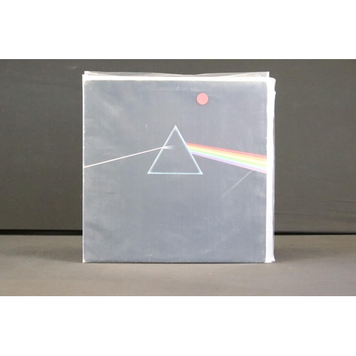 191 - Vinyl - 8 Pink Floyd and members LPs to include Meddle (textured Sleeve A6 / B5 matrices), Dark Side... 