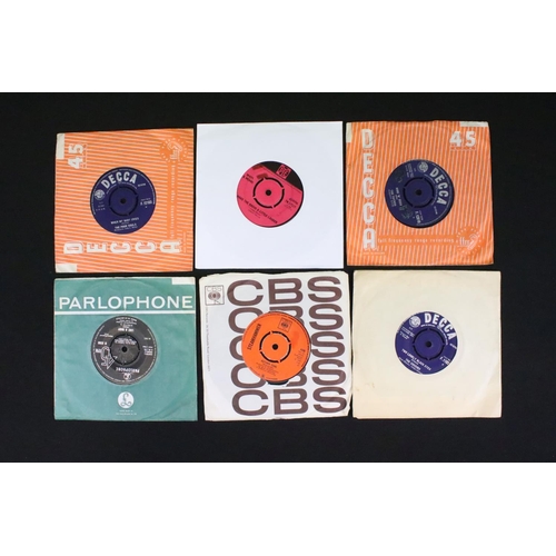 286 - Vinyl - 10 Rare UK Mod / Psych / Beat 7” singles to include: The Poor Souls (Decca, F 12183), Ways &... 