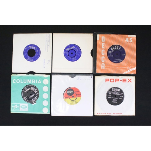 287 - Vinyl - 8 Rare UK Mod / Psych / Beat 7” singles and 3 Keele Rag flexi discs to include: The Famous M... 