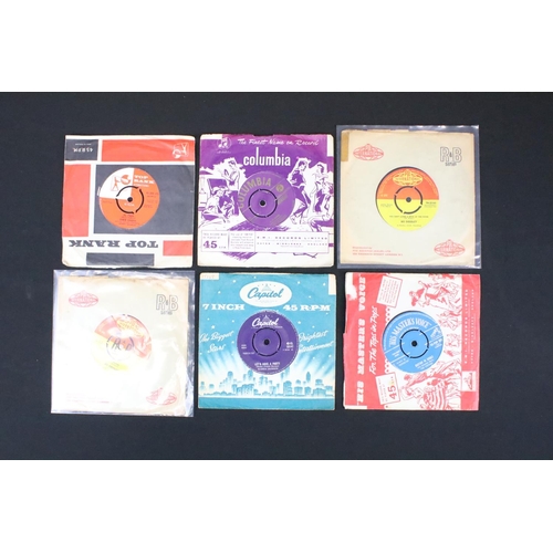 295 - Vinyl - Approximately 80 UK pressing Rock ’N’ Roll / Rockabilly 7” singles EPs and promo to include ... 