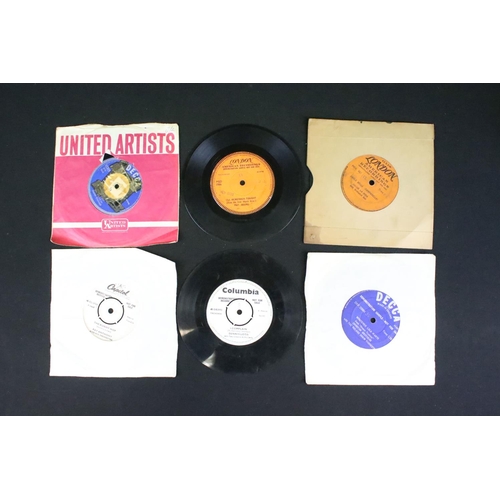 627 - Vinyl - 18 1950s & 1960s Rock & Roll / Pop demo promo 7