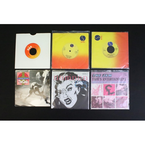 252 - Vinyl - Over 100 Punk / New Wave 7” singles including demos promos to include: Sex Pistols, The Clas... 