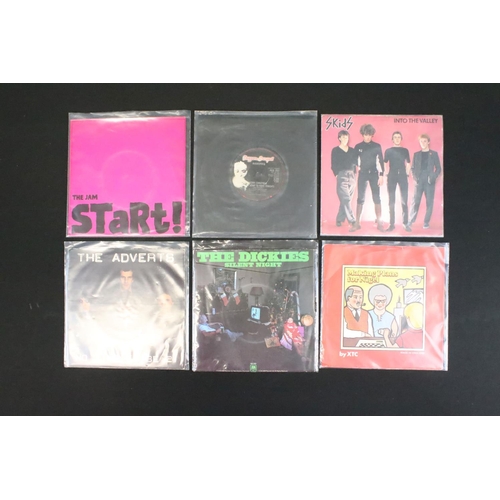 252 - Vinyl - Over 100 Punk / New Wave 7” singles including demos promos to include: Sex Pistols, The Clas... 