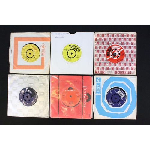 288 - Vinyl - 36 mainly UK Mod / Psych 7” singles to include: The Squires, The Exception, The Magic Christ... 