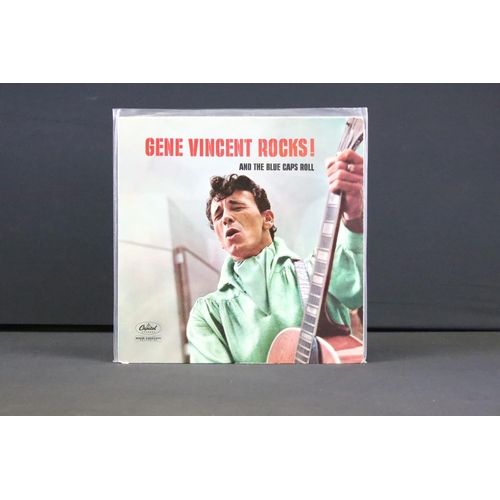 722 - Vinyl - 4 Gene Vincent & The Blue Caps LPs from 1958 to early 60s to include Crazy Times!, Sounds Li... 