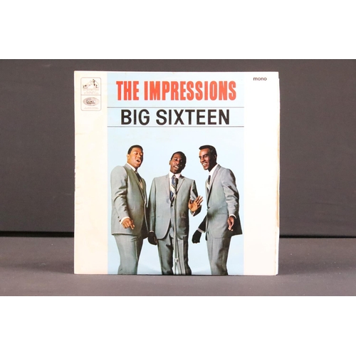 788 - Vinyl - 15 Soul / Funk / Reggae albums and 2 12” singles to include The Impressions - Big Sixteen (O... 