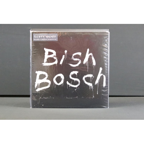 883 - Vinyl - Scott Walker 8 albums to include: Bish Bosch (UK 2012 double album + CD + booklet, 4AD Recor... 