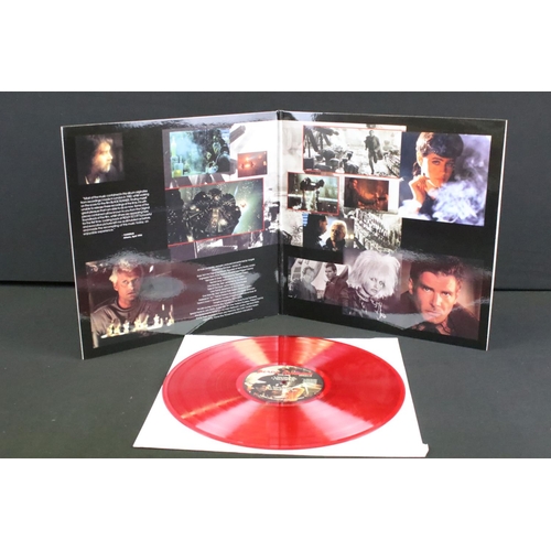 885 - Vinyl - Vangelis – Blade Runner, US 2013 limited edition red vinyl 180g, gatefold sleeve, Audio Fide... 