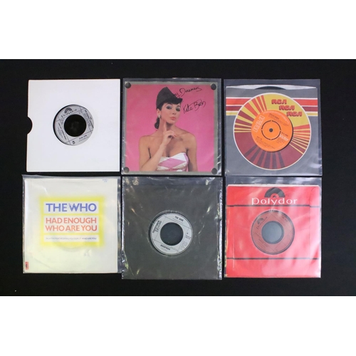 262 - Vinyl - Over 250, 1970s and 1980s Rock and Pop 7” singles including foreign pressing, to include: Pr... 