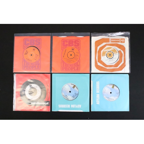 264 - Vinyl - Over 200, 1970s and 1980s Rock and Pop 7” singles including foreign pressing, to include: El... 