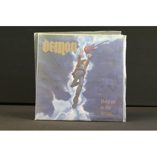 515 - Vinyl - 6 albums by Demon including: Hold On To The Dream (UK 1991, Album + 12”, Sonic Records SONIC... 