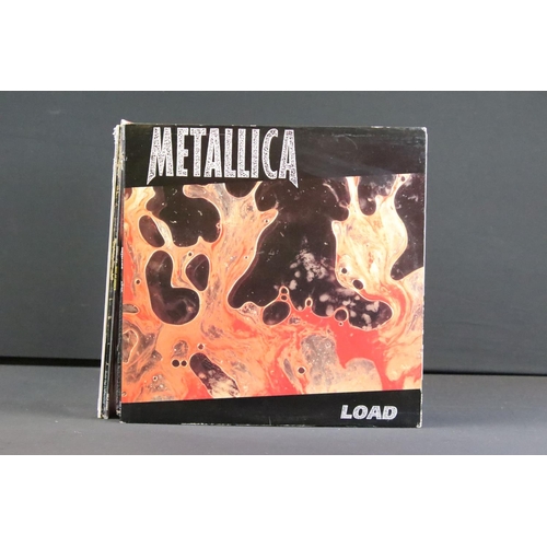 523 - Vinyl - 4 Metallica and related albums to include: Load (EU 1996 Double Album, Vertigo Records,  532... 