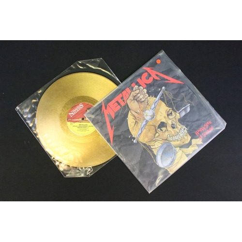 524 - Vinyl - 8 Limited Edition 12” singles and Picture Discs by Metallica to include: Enter Sandman (UK 1... 