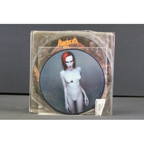 530 - Vinyl - 20 mainly Rock / Metal Picture Discs / Shaped Discs to include: Magnum (Album P/D), Eloy (Al... 