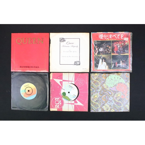 245 - Vinyl - Approximately 150 1970’s / 1980’s Rock and Pop singles including: Queen x 5 (including Japan... 