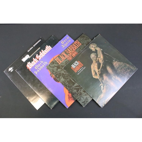 503 - Vinyl - 17 Black Sabbath albums and 3 Ozzy Osbourne albums to include: Between Heaven And Hell (Doub... 