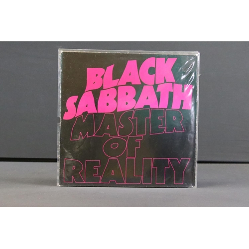 504 - Vinyl - 6 Black Sabbath foreign pressing albums to include: Sabbath Bloody Sabbath (Russian), Black ... 