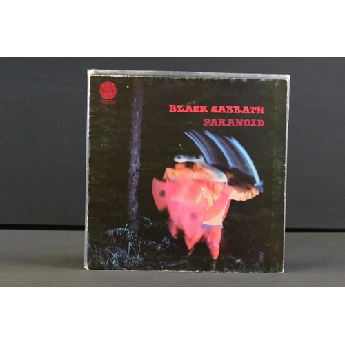 507 - Vinyl - 5 Black Sabbath albums on Vertigo Records to include: Black Sabbath (Italian Spiral Vertigo ... 