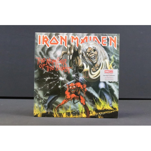 508 - Vinyl - 3 Iron Maiden albums to include : A Matter Of Life And Death (UK 2006 Double Picture Disc al... 