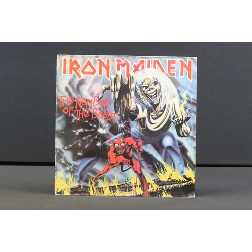 508 - Vinyl - 3 Iron Maiden albums to include : A Matter Of Life And Death (UK 2006 Double Picture Disc al... 