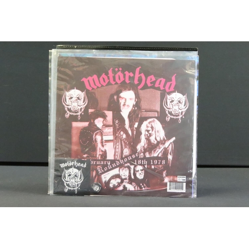 510 - Vinyl - 9 albums, Four 12” singles and one 10” single by Motorhead including Demos Promos, Private P... 