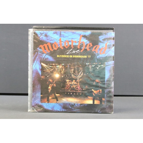 510 - Vinyl - 9 albums, Four 12” singles and one 10” single by Motorhead including Demos Promos, Private P... 