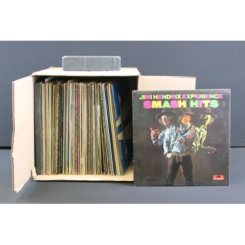 729 - Vinyl - Over 70 LPs spanning genres and decades to include Jimi Hendrix Experience, Kraftwerk, The J... 