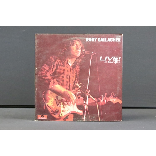 736 - Vinyl - Over 50 mainly rock LPs to include Cream, Taste, Rory Gallagher, Mountain, Savoy Brown, Roll... 