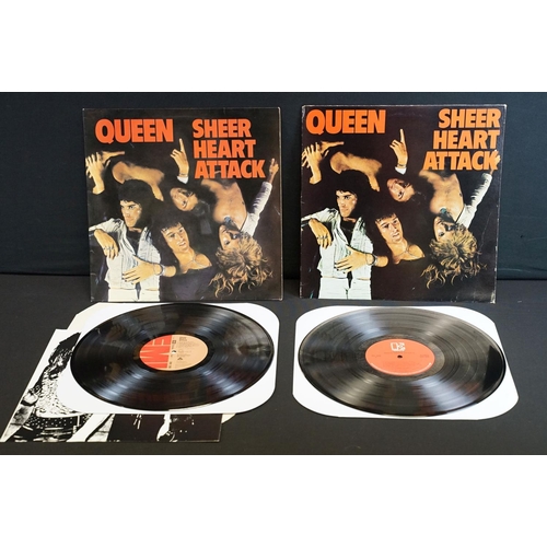 123 - Vinyl - 4 Queen & members LPs, 1 12