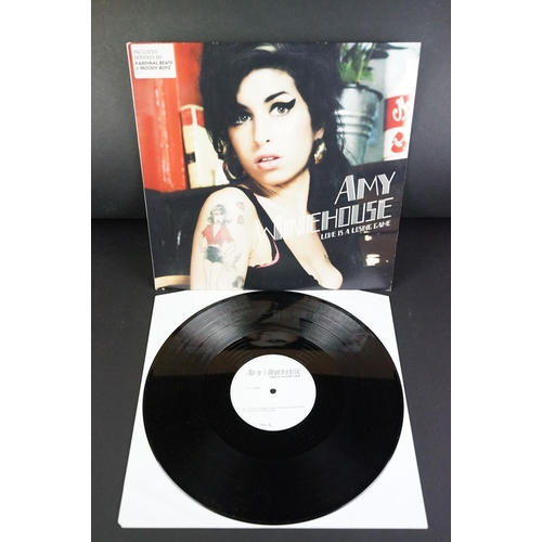 677 - Vinyl - Amy Winehouse Back To Back LP 2006 US pressing sealed, along with Love Is A Losing Game 12