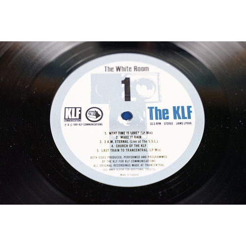 679 - Vinyl - The KLF The White Room LP (JAMS LP006).  With communications mail order insert.  Ex