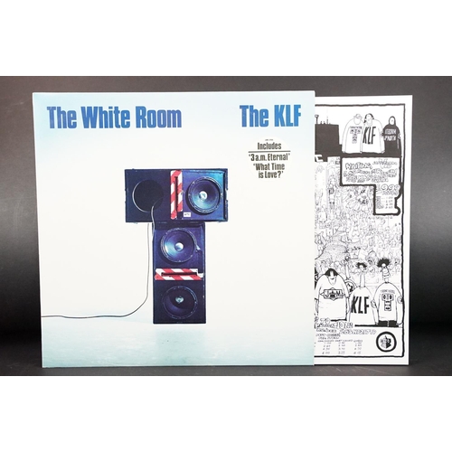 679 - Vinyl - The KLF The White Room LP (JAMS LP006).  With communications mail order insert.  Ex