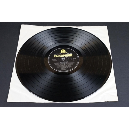 10 - Vinyl - The Beatles - With The Beatles PCS 3045.  Original UK stereo pressing with large Stereo font... 