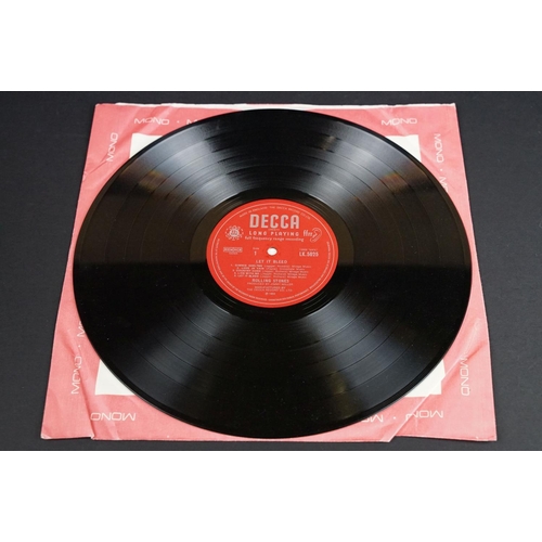 2 - Vinyl - Rolling Stones - Let It Bleed. Original UK 1st mono pressing, unboxed Decca Logo, with origi... 