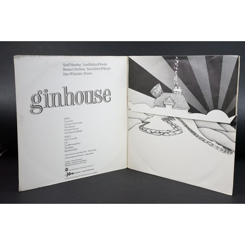 24 - Vinyl - Ginhouse self titled LP on B & C Records CAS 1031.  A1-U / B-1U matrices.  Sleeve Vg, Vinyl ... 