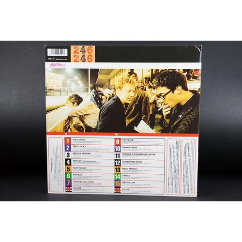 35 - Vinyl - 2 copies of Blur Parklife. Original UK 1994 pressing (Food Records, FOODLP 10, with hype sti... 