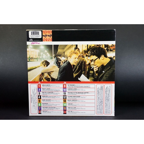 35 - Vinyl - 2 copies of Blur Parklife. Original UK 1994 pressing (Food Records, FOODLP 10, with hype sti... 