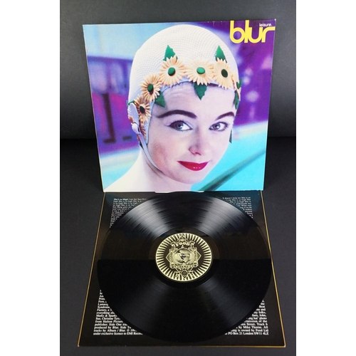 37 - Vinyl - 1 album and 2 12” singles by Blur, to include: Leisure (Original UK 1991, Food Records, FOOD... 