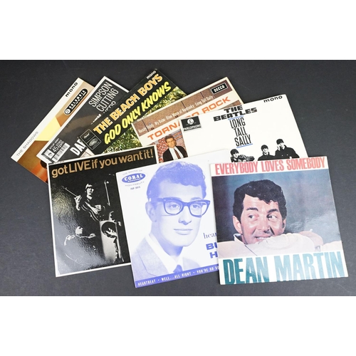 465 - Vinyl - 23 mainly 1960s EPs to include Gene Vincent, Eddie Cochran x 2, Elvis Presley x 8 (including... 