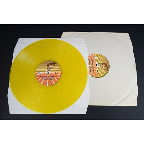 48 - Vinyl - Stereolab - Emperor Tomato Ketchup, original UK 1996 double yellow vinyl with silver glitter... 