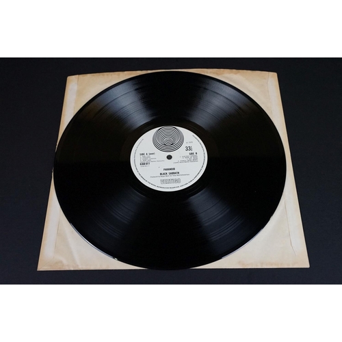 565 - Vinyl - Black Sabbath Paranoid on Vertigo 6360 011.  Large swirl label, no Jim Simpson credit, swirl... 