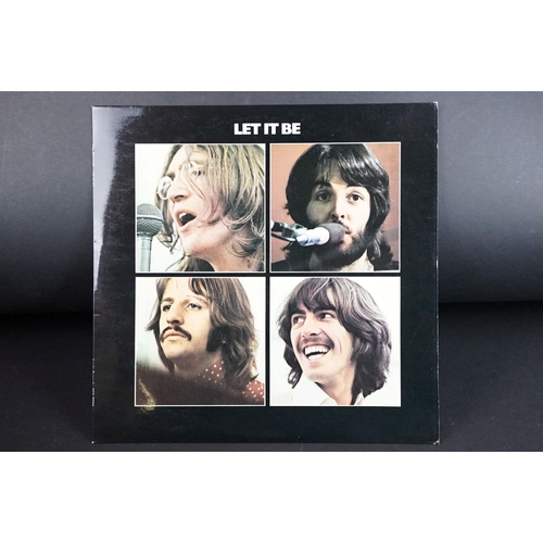 57 - Vinyl - The Beatles Let It Be box set.  Red apple to rear of sleeve, no PXS! on package, no poster, ... 