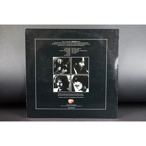 57 - Vinyl - The Beatles Let It Be box set.  Red apple to rear of sleeve, no PXS! on package, no poster, ... 