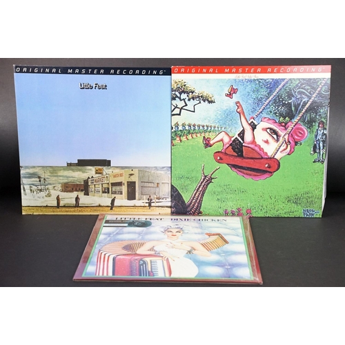 576 - Vinyl - 3 Limited Edition Little Feat albums to include: Little Feat – Sailin’ Shoes (US 2008 Origin... 