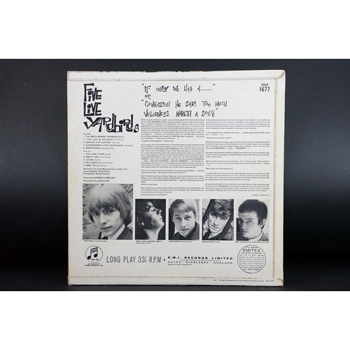 59 - Vinyl - Yardbirds Five Live Yardbirds on Columbia 33SX1677.  Black and blue Colombia labels with 'So... 