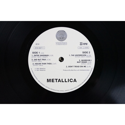 67 - Vinyl - Metallica The Black Album (731451002212). Ex