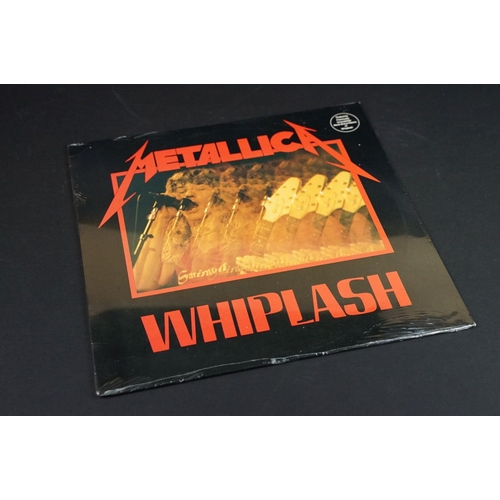 69 - Vinyl - Metallica Whiplash original USA 1984 pressing on Megaforce Records (MRS-04).  Sealed but wit... 